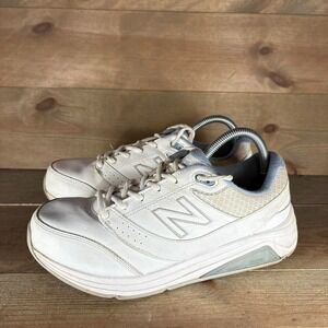 new balance 928 V3 womens size 8.5 shoes white leather comfort walking sneakers